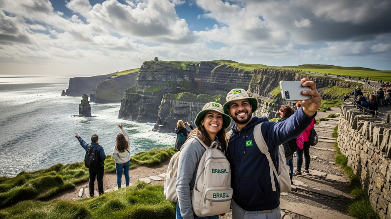 Descobrindo a Magia da Irlanda: Dicas para Viajantes Brasileiros