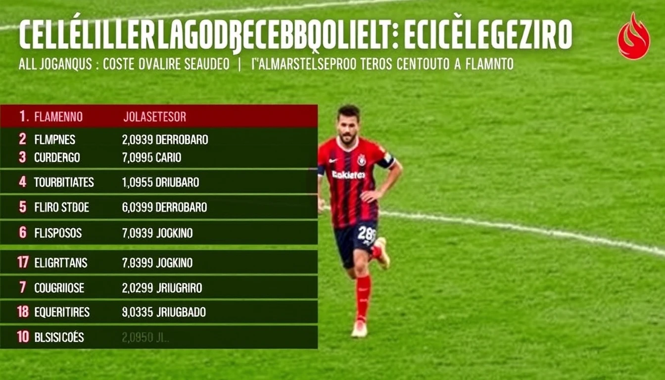 Flamengo libera lista de jogadores para negociações; confira os detalhes