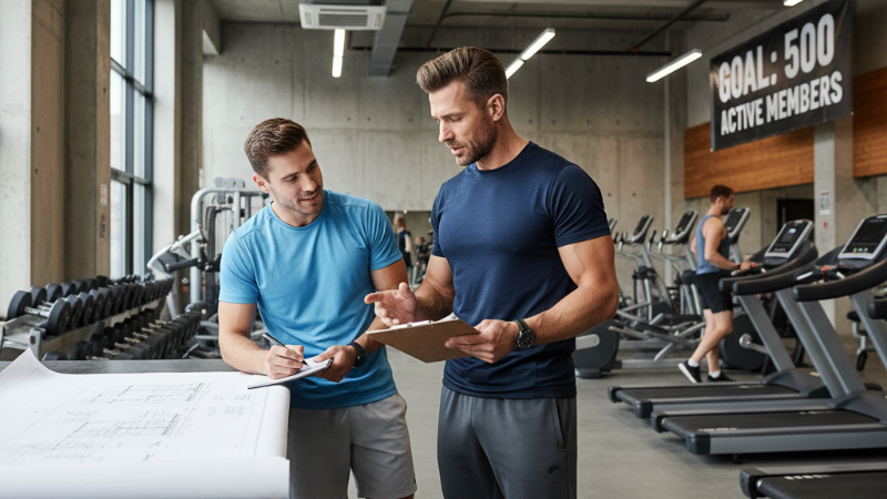 Escalabilidade para academias: estratégias validadas para 100 novos alunos.