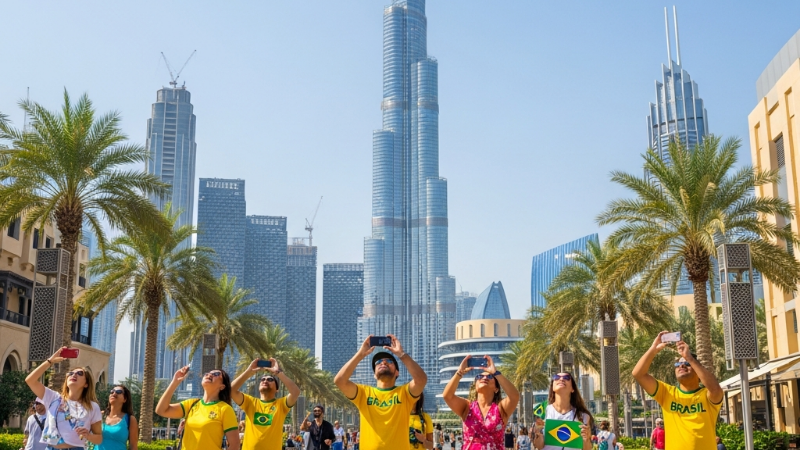Descobrindo os Encantos dos Emirados Árabes Unidos: Um Guia para Turistas Brasileiros