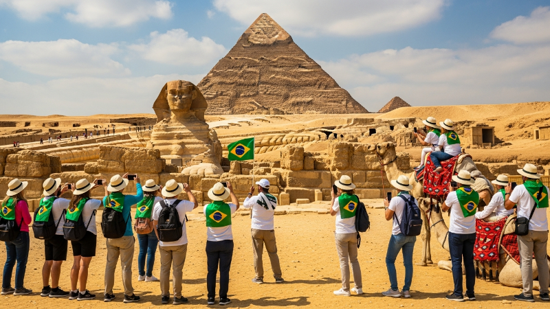 Desvendando o Egito: Um Destino Imperdível para Turistas Brasileiros