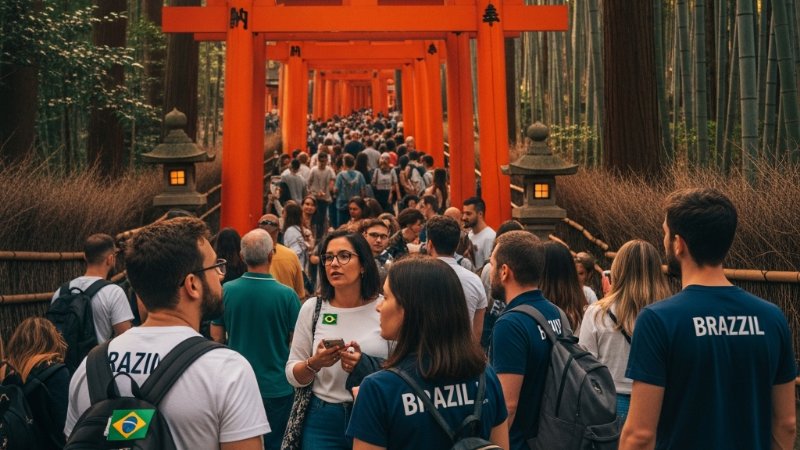Descobrindo o Japão: Uma Viagem Inesquecível para Turistas Brasileiros