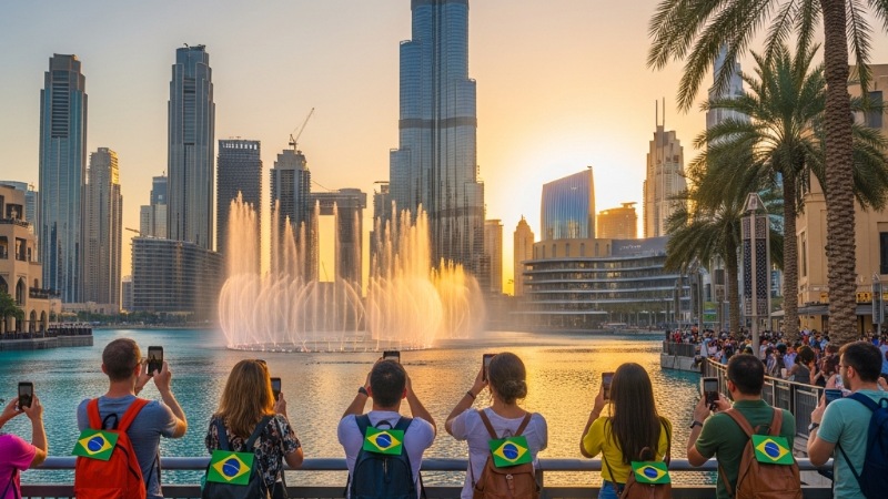 Descobrindo o Esplendor dos Emirados Árabes Unidos: Um Guia para Turistas Brasileiros