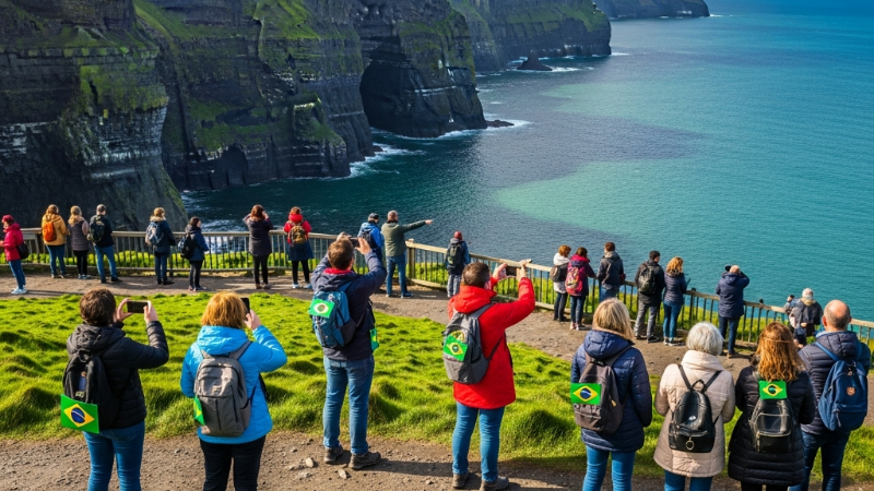 Descobrindo a Magia da Irlanda: Um Guia para Turistas Brasileiros