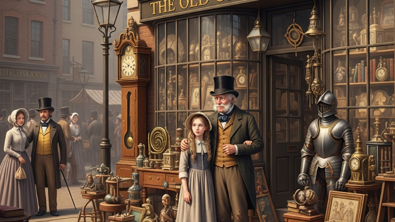 A Loja de Antiguidades: Um Espelho da Sociedade Victoriana