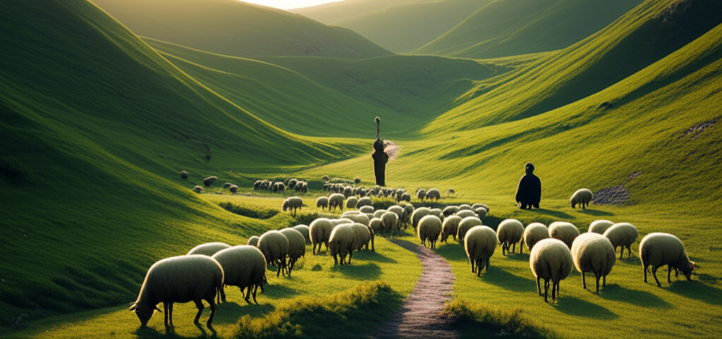 Seguindo a Voz do Pastor: Uma Jornada de Fé e Confiança