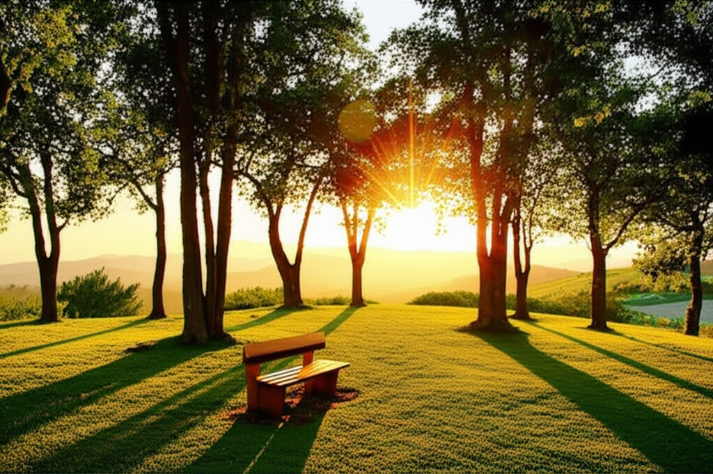 Ao Cair da Tarde: Encontrando Descanso e Renovação em Deus