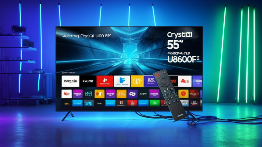 Prepare-se para a Imagem em 4K: Samsung Crystal UHD 55" em Promoção Imperdível!