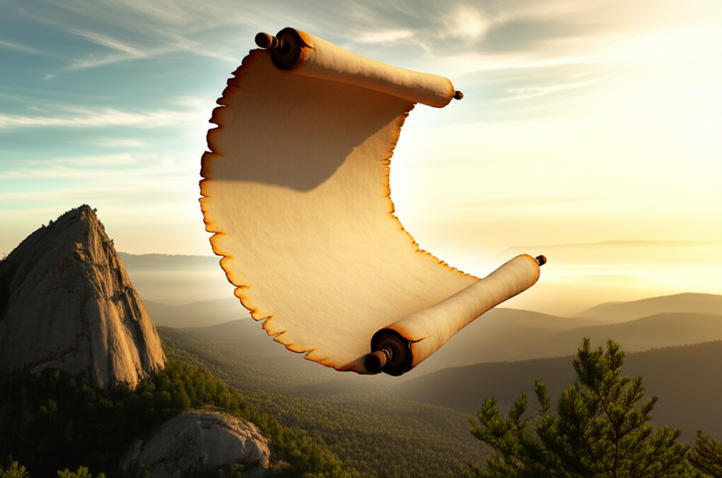 O Rolo Voante: Um Chamado à Purificação e à Justiça