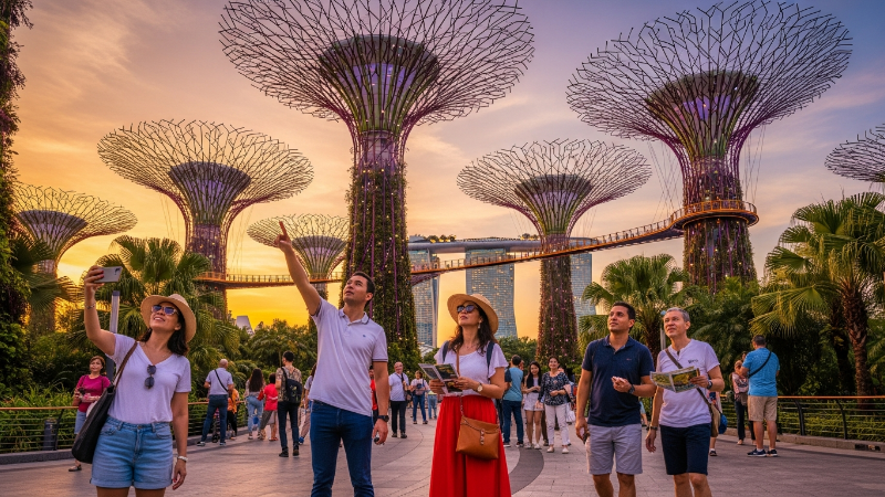 Singapura: Um Destino Romântico e Cheio de Vida para Casais