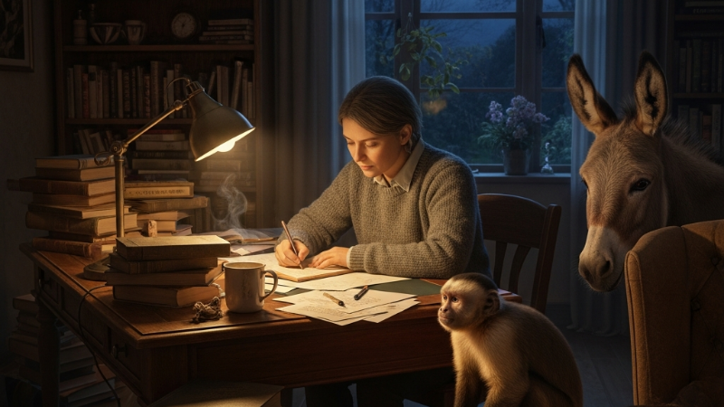 A Influência Literária de Beatrice e Virgil: Uma Análise Crítica