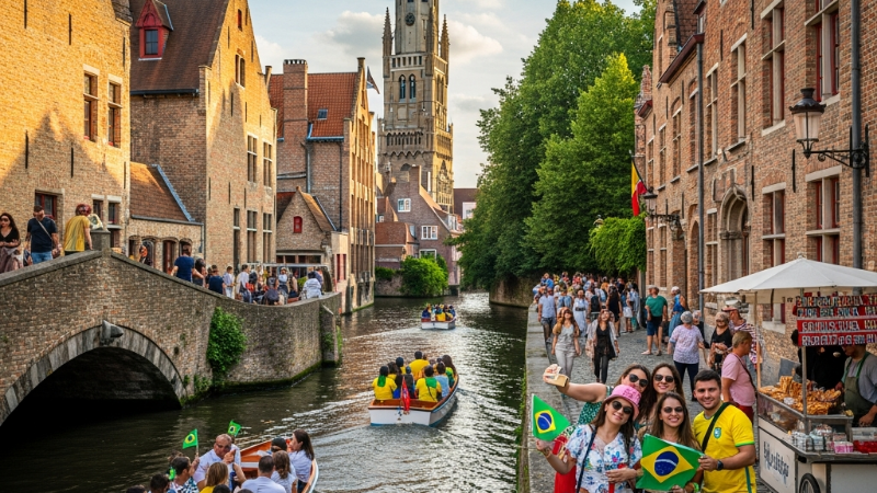 Descobrindo a Beleza da Bélgica: Dicas e Atrações para Turistas Brasileiros