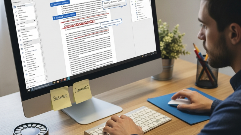 Melhorando a Redação: Ferramentas de Revisão e Edição