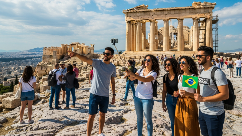 Descobrindo a Grécia: Um Destino de Sonho para Turistas Brasileiros