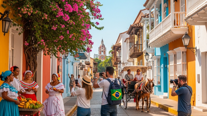 Descobrindo a Colômbia: Um Destino Encantador para Turistas Brasileiros