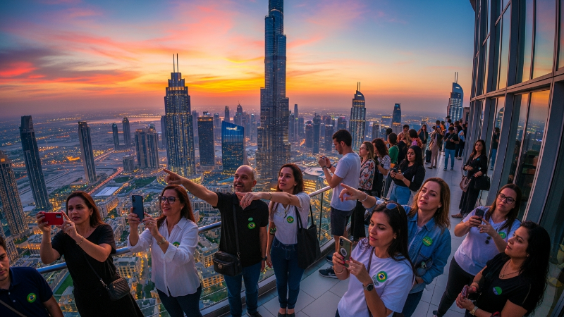 Descobrindo o Luxo e a Cultura dos Emirados Árabes Unidos