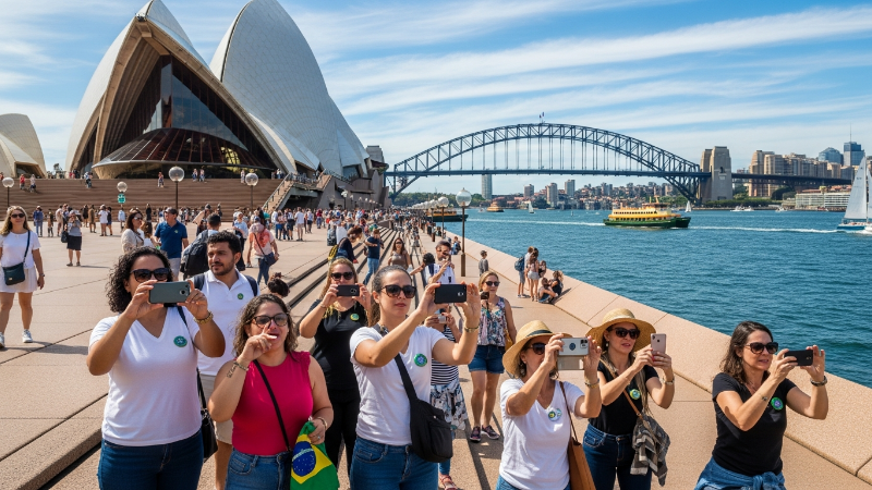 Austrália: Um Destino de Sonho para Turistas Brasileiros