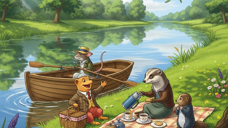 O Vento nos Salgueiros: Uma Análise da Obra de Kenneth Grahame