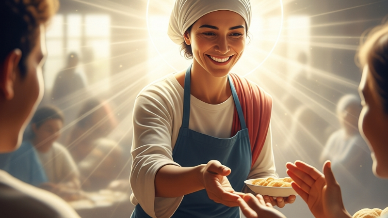 Devocional do dia: Servindo com Amor e Humildade