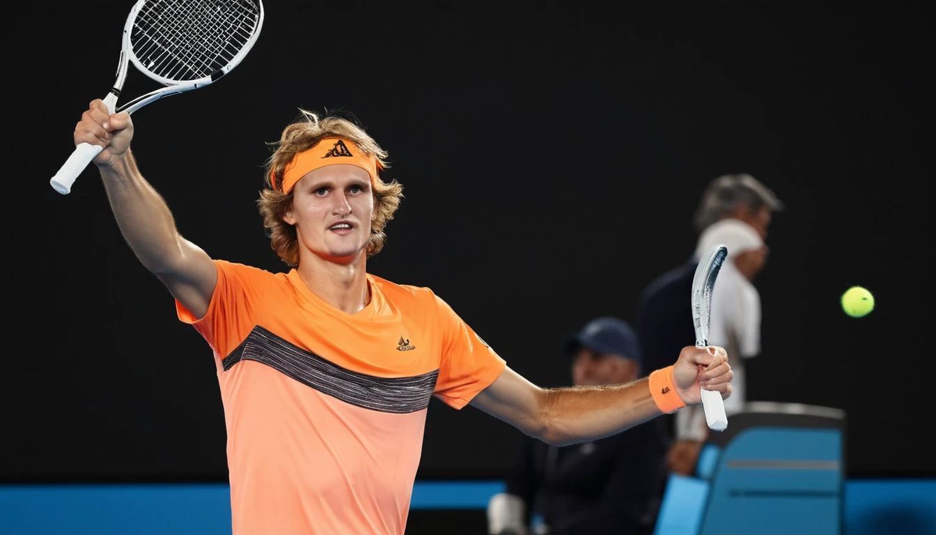 Zverev estabelece novo marco no tênis e espera desfecho de grande confronto