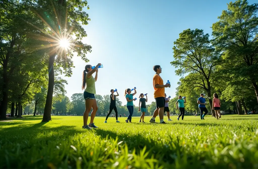 Rotinas que Revitalizam: Alimentação Leve, Hidratação e Exercícios ao Ar Livre para Dias Ensolarados