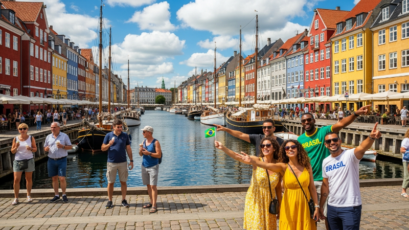 Descobrindo a Cultura e Beleza da Dinamarca: Um Guia para Turistas Brasileiros