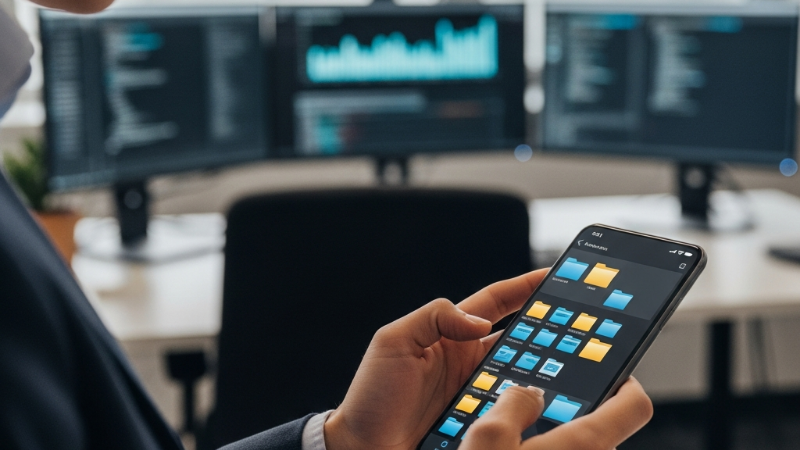 Descobrindo o Poder do Seu Sistema de Arquivos Móvel