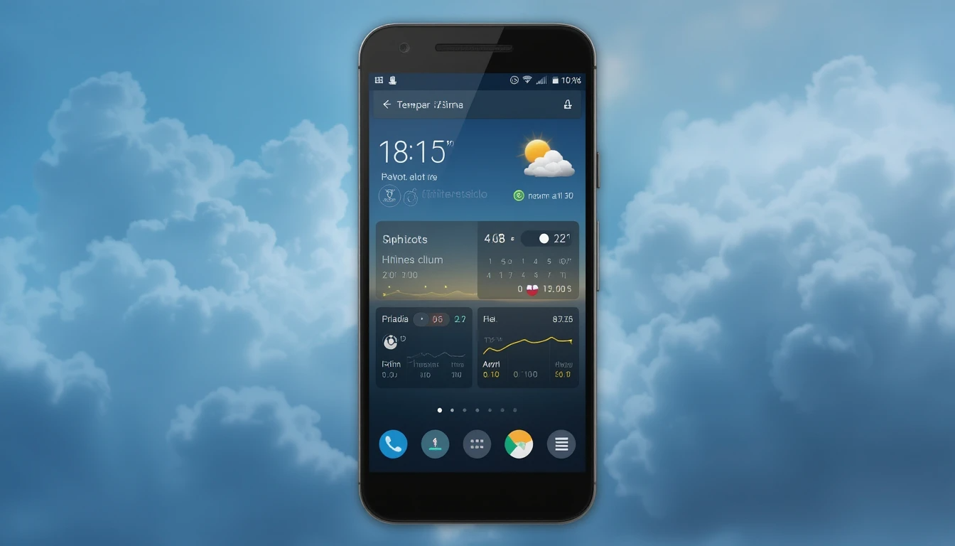 Como Adicionar a Previsão do Tempo na Tela Inicial do Smartphone