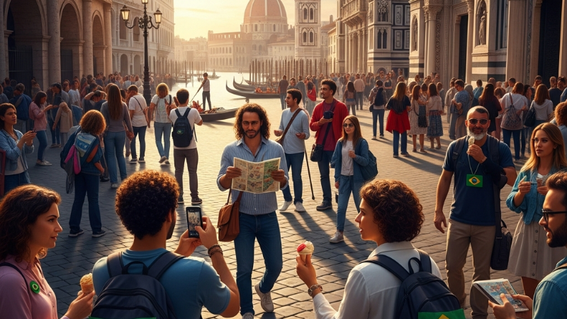 Descobrindo a Itália: Um Guia Inspirador para Viajantes Brasileiros