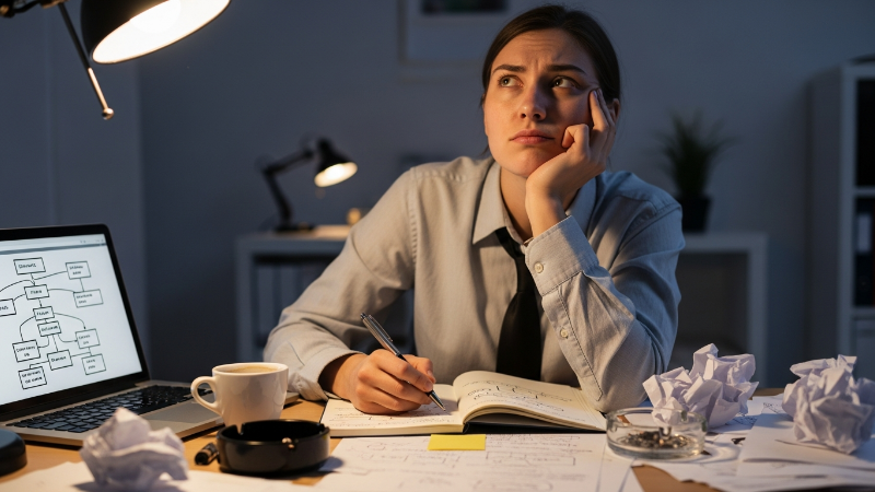 Desvendando a Psicologia da Busca por Alternativas em Situações de Estresse