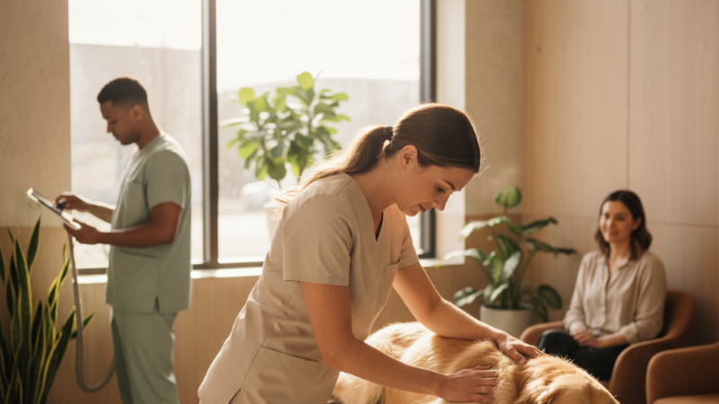 Desenhando Experiências: Arquitetura e Design para Clínicas Veterinárias de Sucesso