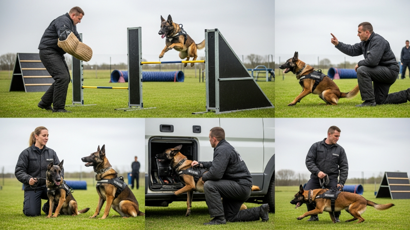 Cães Policiais: Treinamento e Técnica para o Sucesso