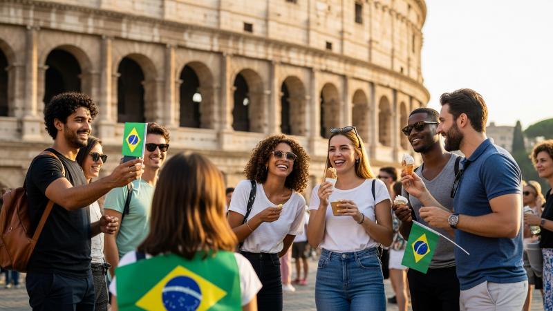 Descobrindo a Itália: Um Destino de Sonho para Turistas Brasileiros