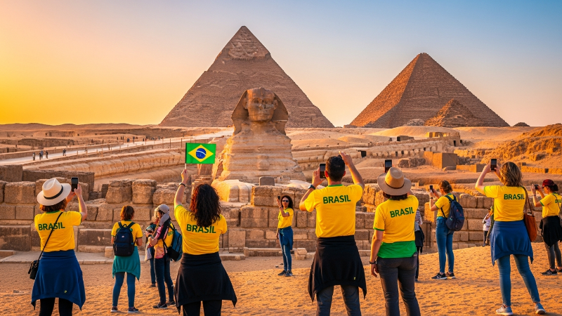 Descobrindo o Egito: Um Destino de Sonho para Turistas Brasileiros