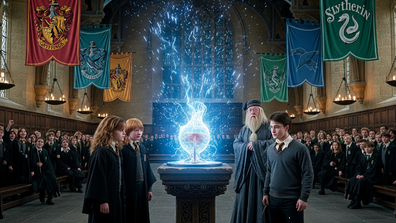 A Atemporalidade de Harry Potter e o Cálice de Fogo: Uma Análise Literária