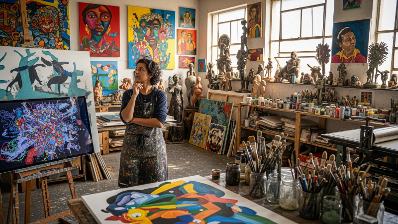 O Desafio de Se Tornar um Artista: Uma Jornada de Autoexpressão