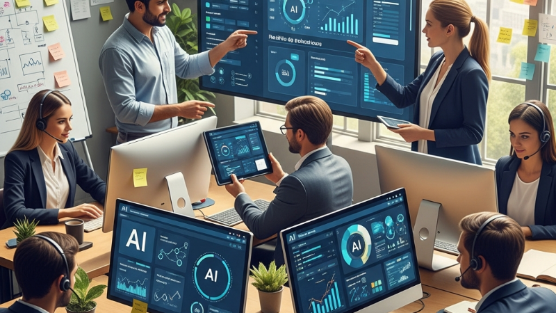 O Impacto da Inteligência Artificial nas Equipes de Vendas