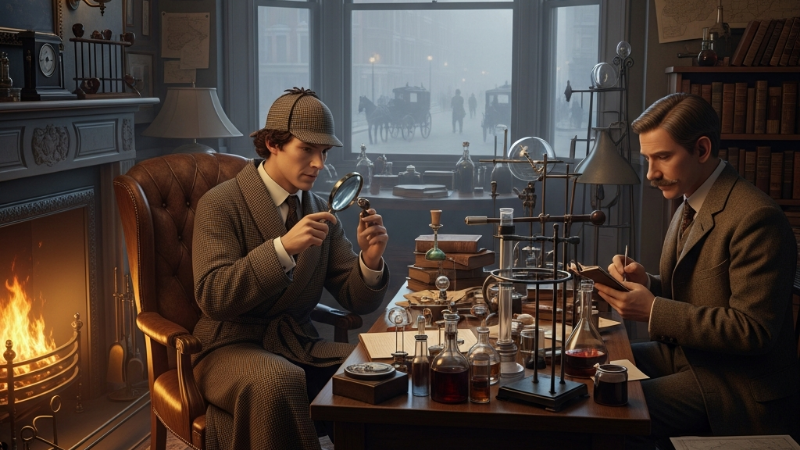 A Importância de 'A Study in Scarlet' na Formação Cultural