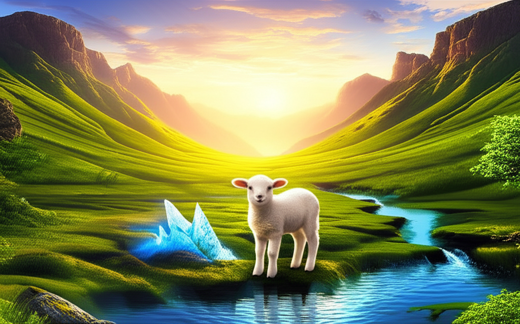 No Refúgio do Cordeiro: Encontrando Consolo em Tempos de Dor