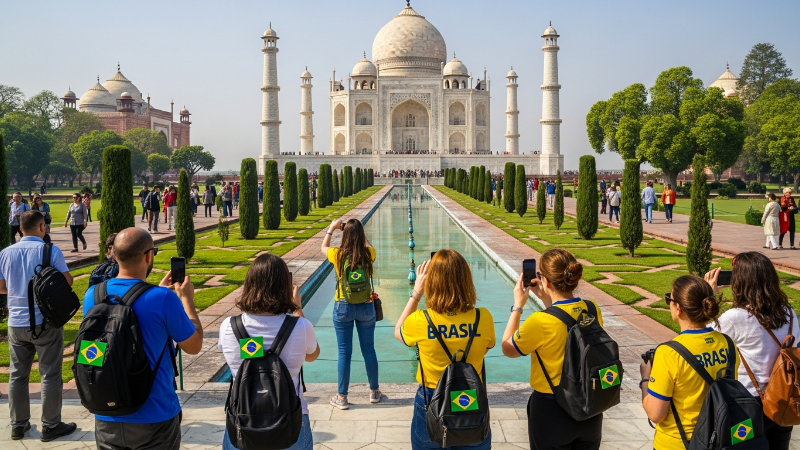 Descobrindo a ndia: Roteiros Personalizados para Aventureiros Brasileiros