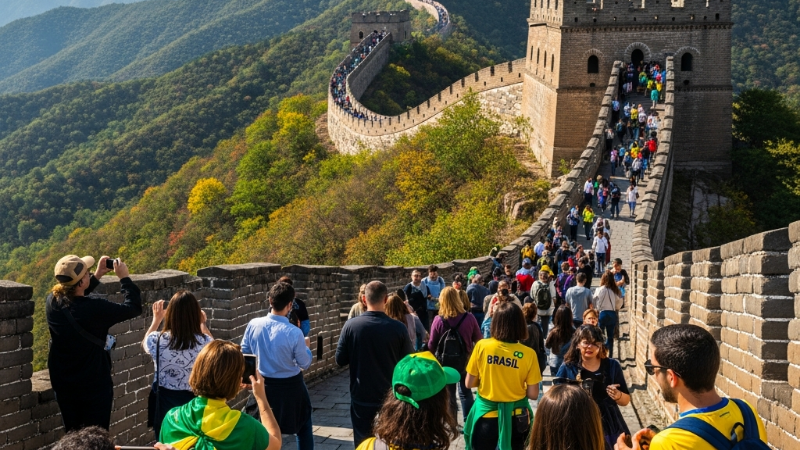 Descobrindo o Encanto da China: Um Guia para Turistas Brasileiros