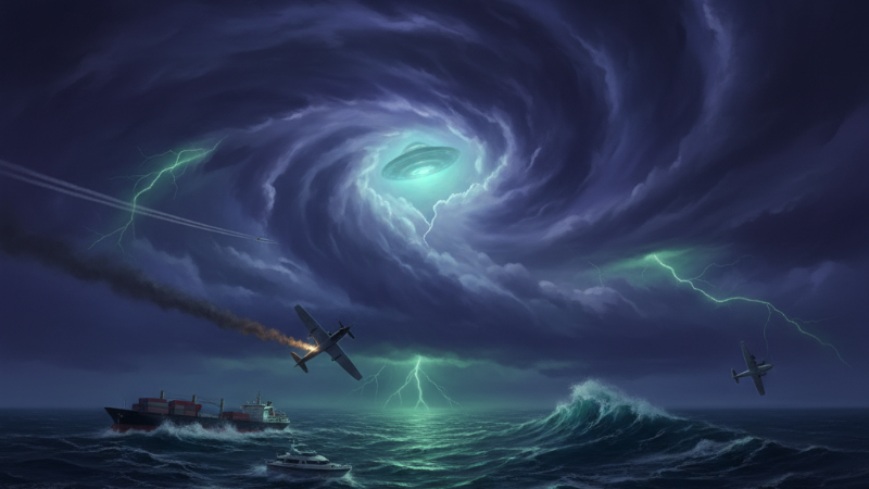 O Mistério do Triângulo das Bermudas: Uma História de Desaparecimentos e Enigmas