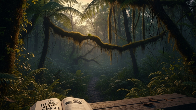 A Beleza Atemporal de 'The Beast in the Jungle': Uma Análise Literária