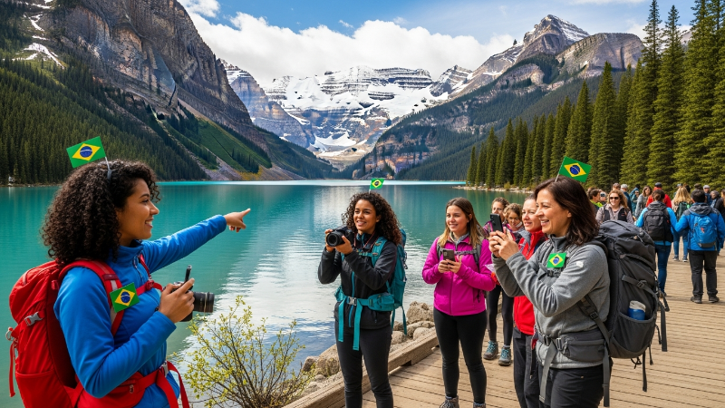 Descobrindo o Canadá: Um Destino de Sonho para Turistas Brasileiros