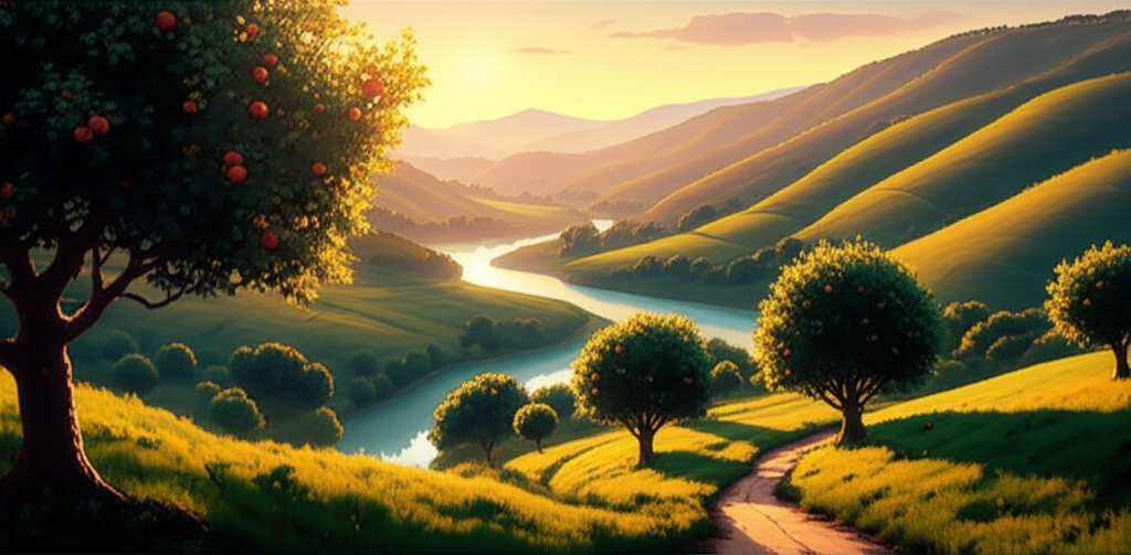 Na Terra da Promessa: Encontrando Vida e Abundância em Deus