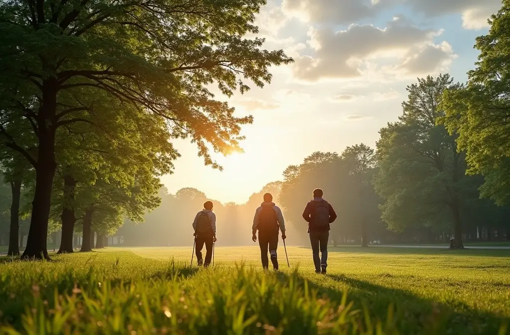 Movimente-se ao Ritmo da Manhã: Caminhadas Suaves e Exercícios Leves para Energizar o Dia