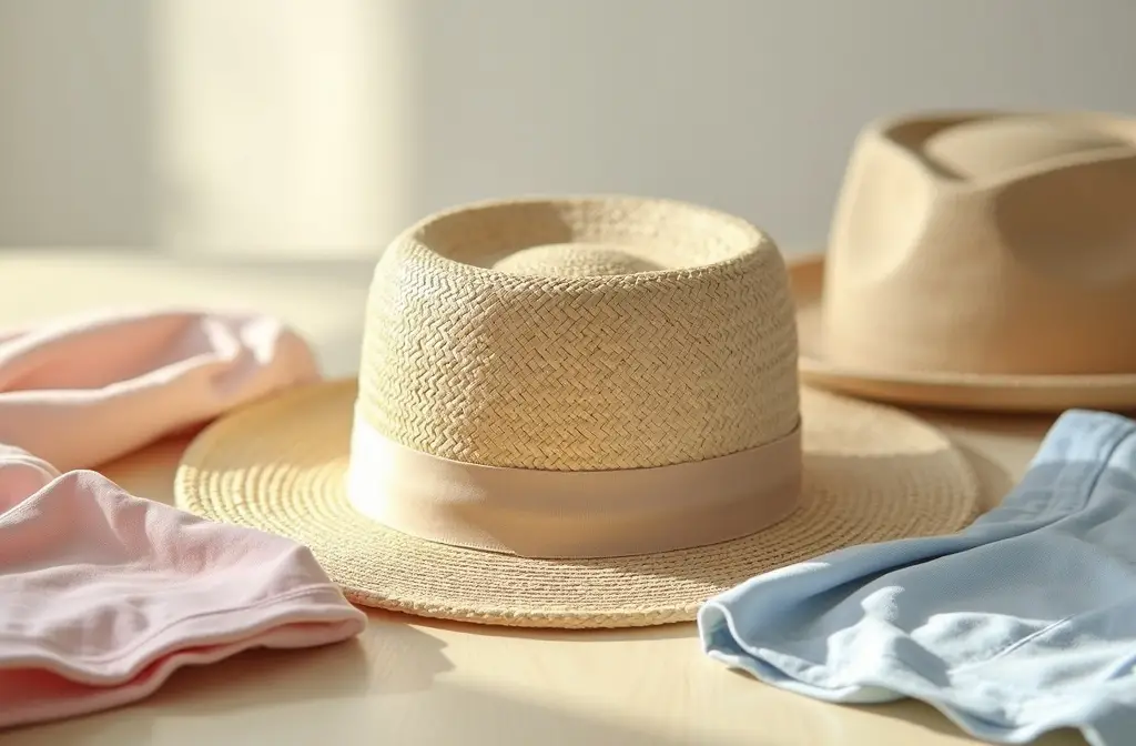 Tons Suaves e Chapéus Elegantes: Combinações Simples para Um Estilo Perfeito Sob o Sol