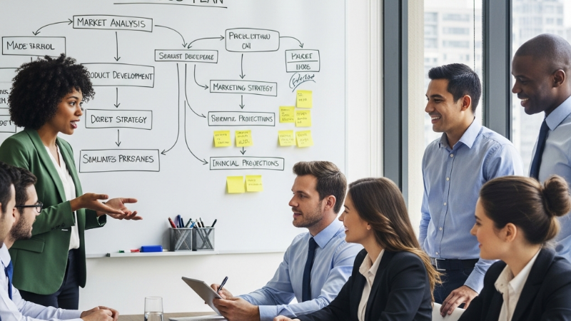 Desenvolvendo um Modelo de Plano de Negócios Eficaz para Empresários Brasileiros