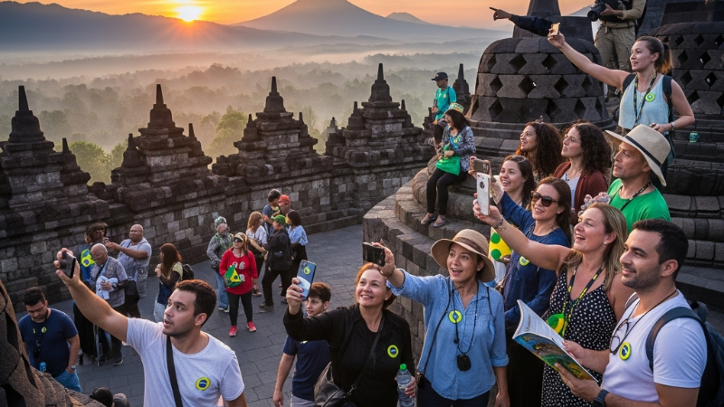Descobrindo a Indonésia: Um Paraíso Tropical para Turistas Brasileiros