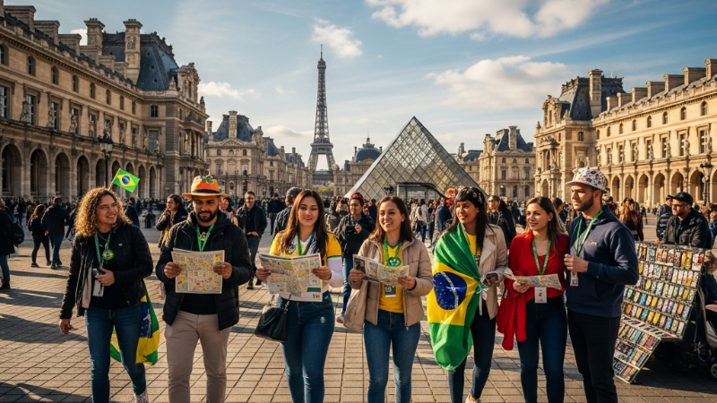 Descobrindo a França: Um Guia para Turistas Brasileiros